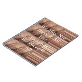 Laat het allemaal Giraffe Safari Hakuna Matata zo  Notitieboek (Linkerzijde)