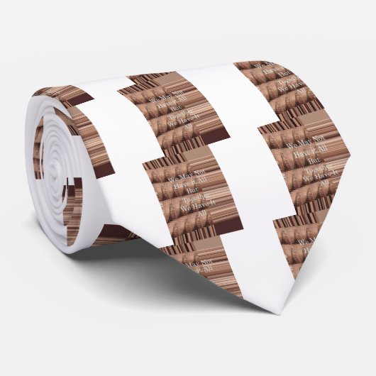 Laat het allemaal Giraffe Safari Hakuna Matata zo  Stropdas (Opgerold)