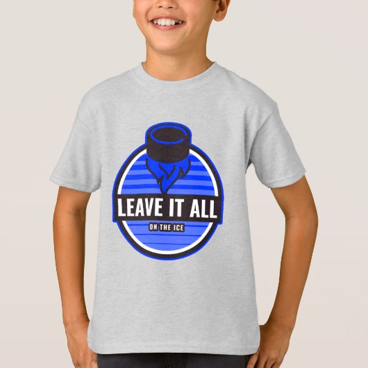 Laat het allemaal op het ijs t-shirt (Voorkant)