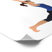 Laat het allemaal uit Yoga Poster (Hoek)