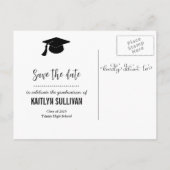 Laat het avonturenscript modern beginnen | Afstude Aankondigingskaart (Achterkant)