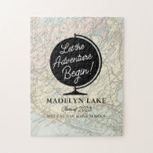 Laat het Avontuur Afstuderen het Boek van de Gast  Legpuzzel (Verticaal)