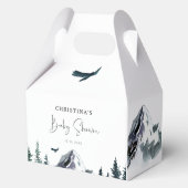 Laat het avontuur Baby shower beginnen Bedankdoosjes (Voorkant)