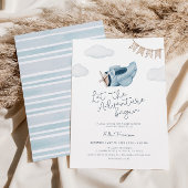 Laat het avontuur Baby shower beginnen Kaart