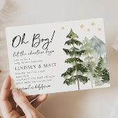 Laat het avontuur Babyschoenen uitzenden Kaart