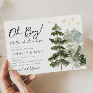 Laat het avontuur Babyschoenen uitzenden Kaart