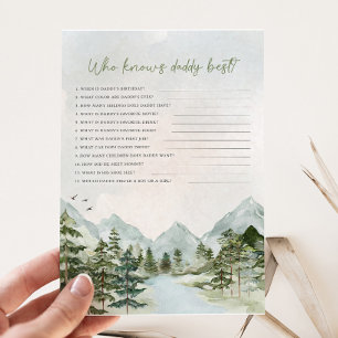 Laat het Avontuur Begin Baby Shower Wie Weet Spel