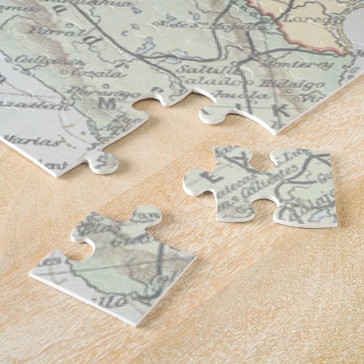 Laat het avontuur Begin met de Foto van het Wedden Legpuzzel (Zijkant)