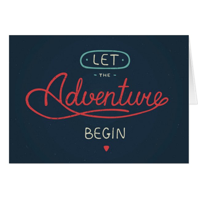 Laat het avontuur beginnen (Voorkant Horizontaal)