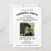 Laat het Avontuur Beginnen Afstudeerfeestje Afsche Kaart (Achterkant)