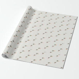  Laat het avontuur beginnen Baby Boy Shower Cadeaupapier