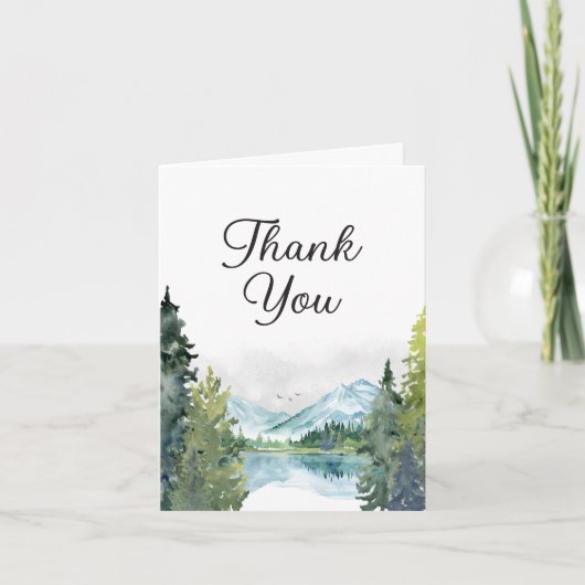 Laat het avontuur beginnen baby shower bedankkaart (Voorkant)