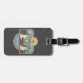 Laat het avontuur beginnen bagagelabel (Voorkant horizontaal)