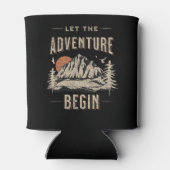 Laat het avontuur beginnen blikjeskoeler (Achterkant)