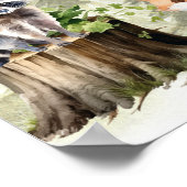 Laat het avontuur beginnen Boy Baby shower Welkom Poster (Hoek)