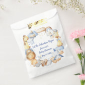 Laat het avontuur beginnen Boy Baby Speelgoed Baby Bedankzakje (Gezegeld)