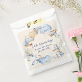 Laat het avontuur beginnen Boy Baby Speelgoed Baby Bedankzakje (Gezegeld)