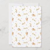 Laat het avontuur beginnen Boy Baby Speelgoed Baby Kaart (Achterkant)