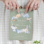 Laat het avontuur beginnen Boy Baby Speelgoed Baby Kaart