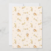 Laat het avontuur beginnen Boy Baby Speelgoed Baby Kaart (Achterkant)