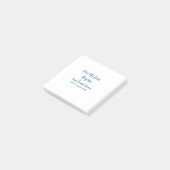 laat het avontuur beginnen bruids douche voeg naam post-it® notes (Schuin)