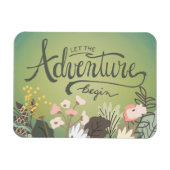 Laat het avontuur beginnen Cruise Ship Door Finder Magneet (Horizontaal)