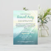 Laat het avontuur beginnen Farewell Partij Kaart (Staand voorkant)