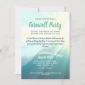 Laat het avontuur beginnen Farewell Partij Kaart (Voorkant)