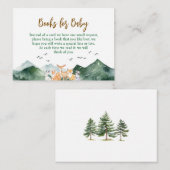 Laat het avontuur beginnen Forest Books voor Baby Informatiekaartje (Voorkant / Achterkant)