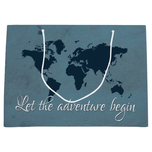 Laat het avontuur beginnen groot cadeauzakje (Voorkant)