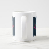 Laat het avontuur beginnen grote koffiekop (Achterkant)