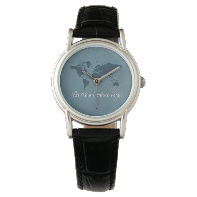 Laat het avontuur beginnen horloge (Voorkant)