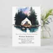 Laat het avontuur beginnen in het Bossen Baby show Kaart (Staand voorkant)