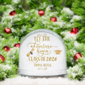 Laat het avontuur beginnen Klasse van Afstuderen G Sneeuwbol (Kerstmis)