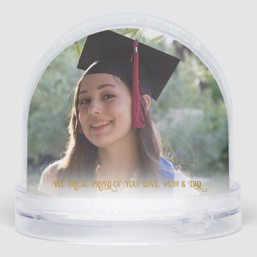 Laat het avontuur beginnen Klasse van Afstuderen G Sneeuwbol (Achterkant)