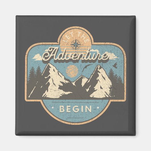 Laat het avontuur beginnen magneet (Voorkant)