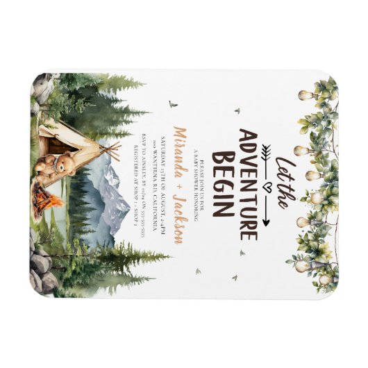 Laat het avontuur beginnen magneet (Horizontaal)