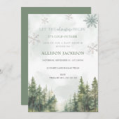 Laat het avontuur beginnen met Forest Boy Baby sho Kaart (Voorkant / Achterkant)