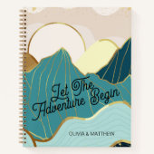 Laat het avontuur beginnen met gepersonaliseerde r notitieboek (Voorkant)