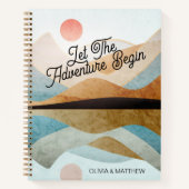 Laat het avontuur beginnen met gepersonaliseerde r notitieboek (Voorkant)