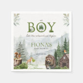 Laat het avontuur beginnen met het Baby shower van Servet (Voorkant)