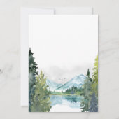 Laat het avontuur beginnen met het Baby showers Kaart (Achterkant)