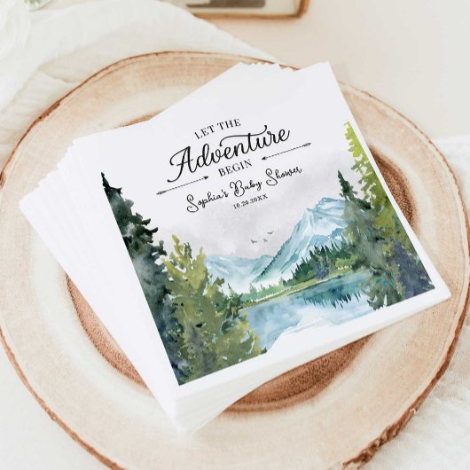 Laat het avontuur beginnen met het Baby showers va Servet