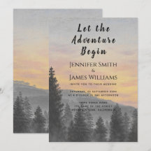 Laat het avontuur Beginnen met het Boshuwelijk van