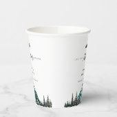 Laat het avontuur beginnen met Mountain Pine Baby  Papieren Bekers (Links)