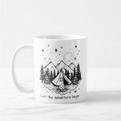 Laat het avontuur beginnen! Mok van  paar (Links)