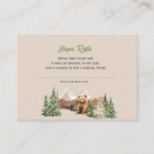 Laat het avontuur beginnen Mountain Sage Baby show Informatiekaartje