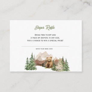 Laat het avontuur beginnen Mountain Sage Baby show Informatiekaartje