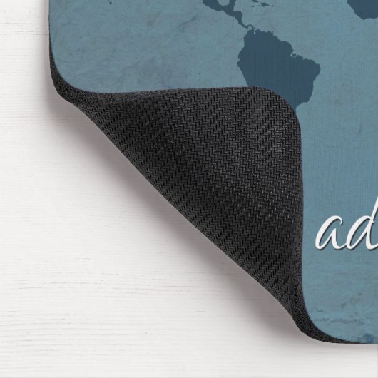 Laat het avontuur beginnen muismat (Hoek)