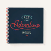 Laat het avontuur beginnen notitieboek (Voorkant)